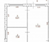 3-комн, 49кв м, этаж 2/5 Ульяновск, проезд Полбина, 2